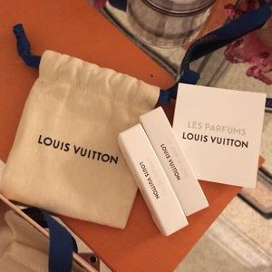 Louis Vuitton lock dust bag and samples .🔐